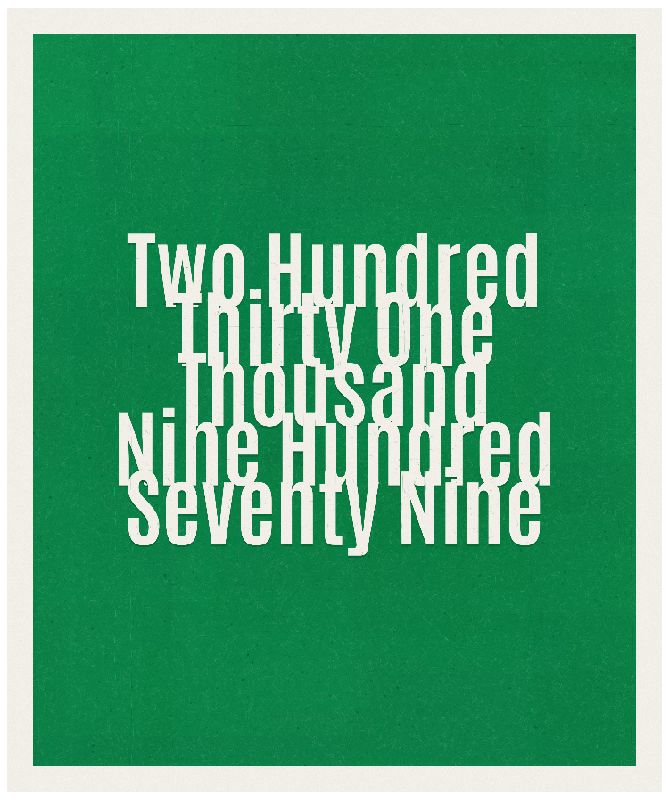 Count #231979