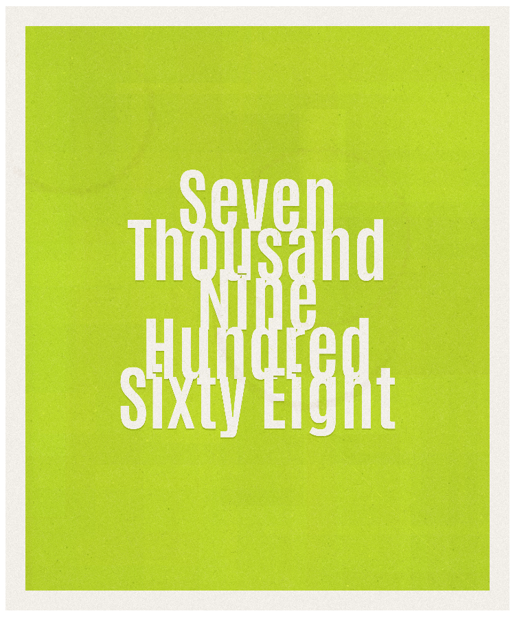 Count #7968