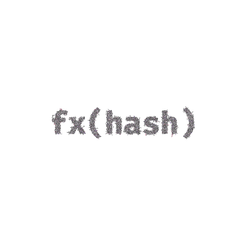 FXHASH Logo with Features #840