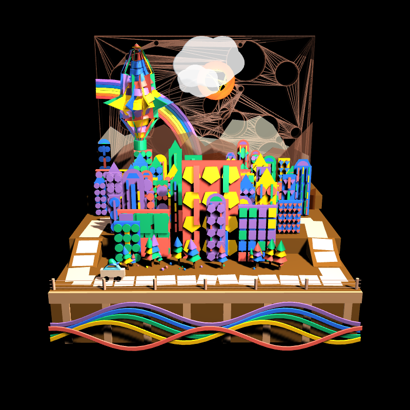 Paper Art 3D #58