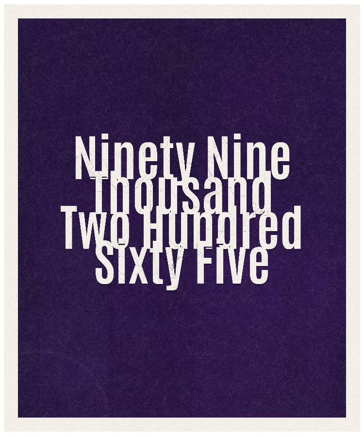 Count #99265