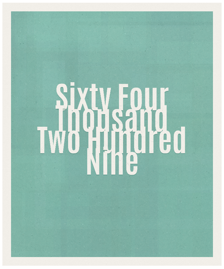 Count #64209