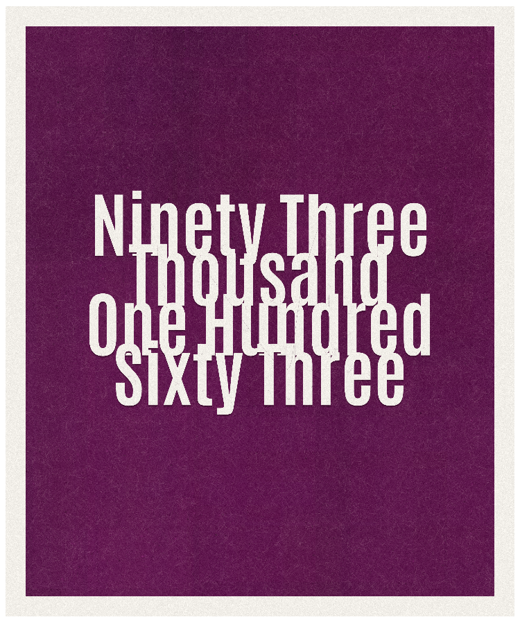 Count #93163