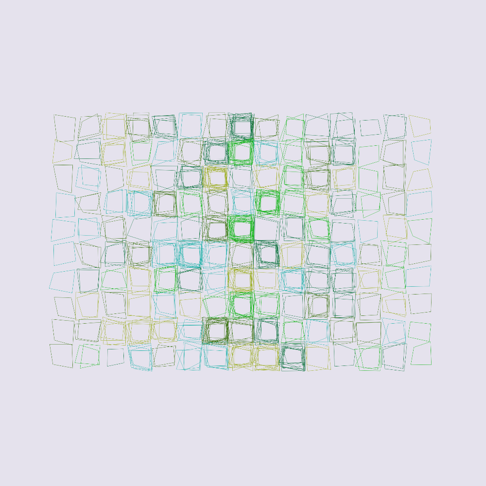 GenArt Education: Tribute to Vera Molnar #84