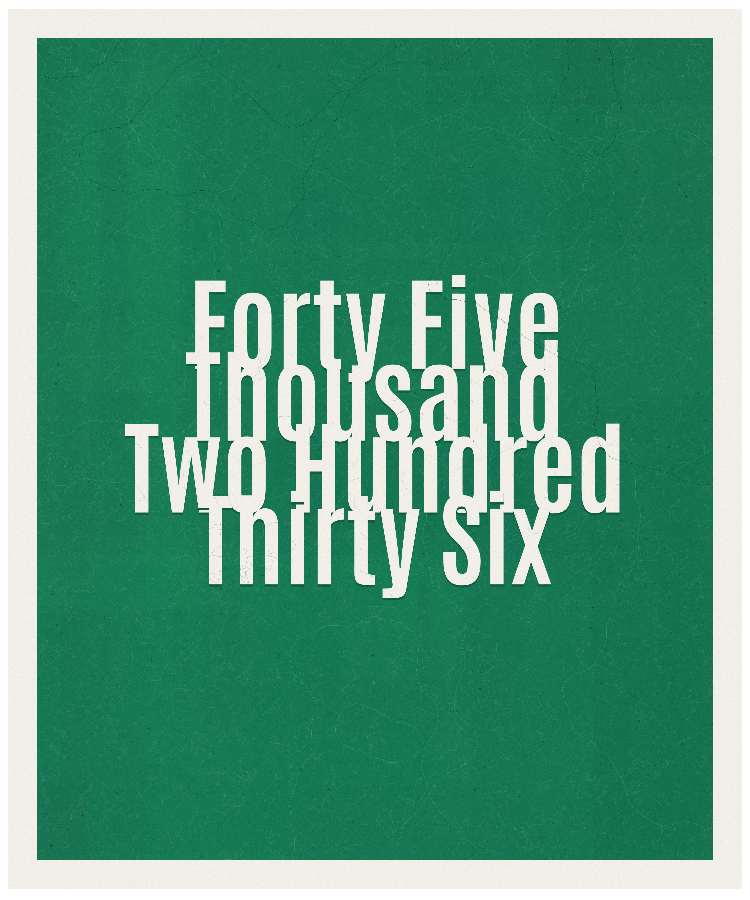 Count #45236