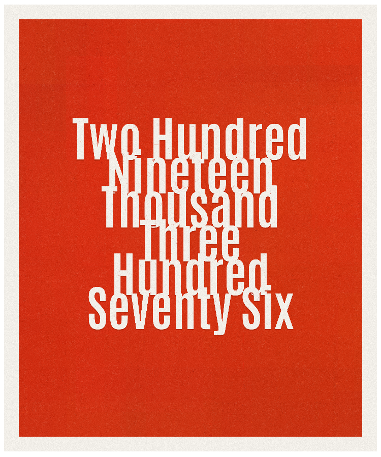 Count #219376