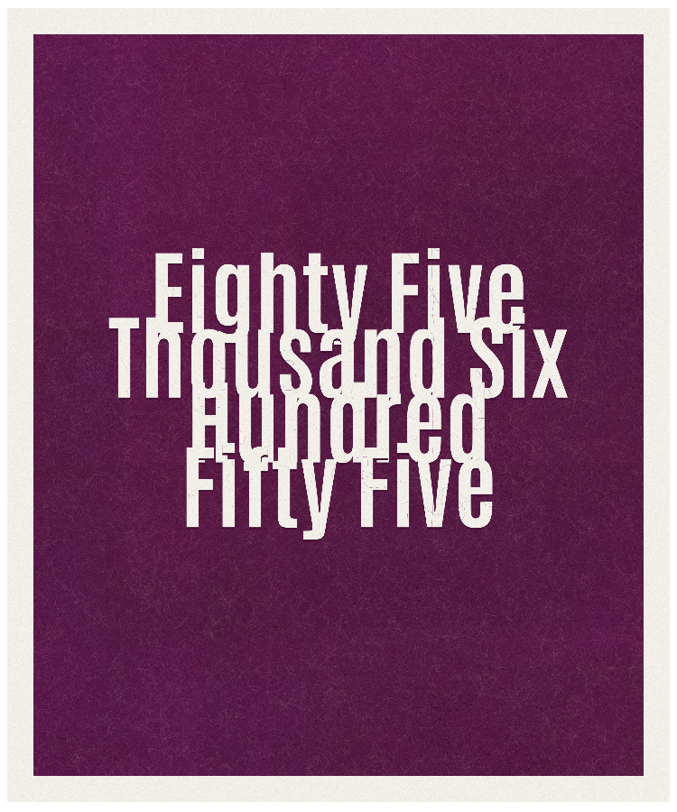 Count #85655
