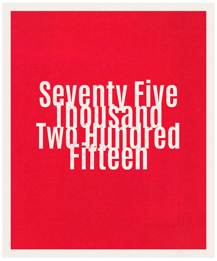 Count #75215
