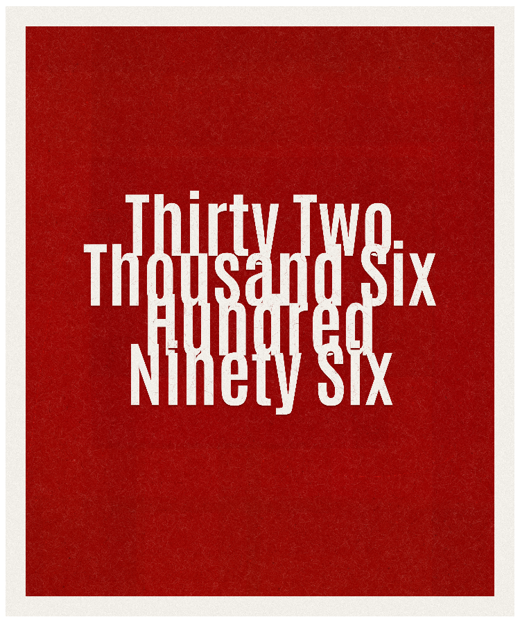 Count #32696