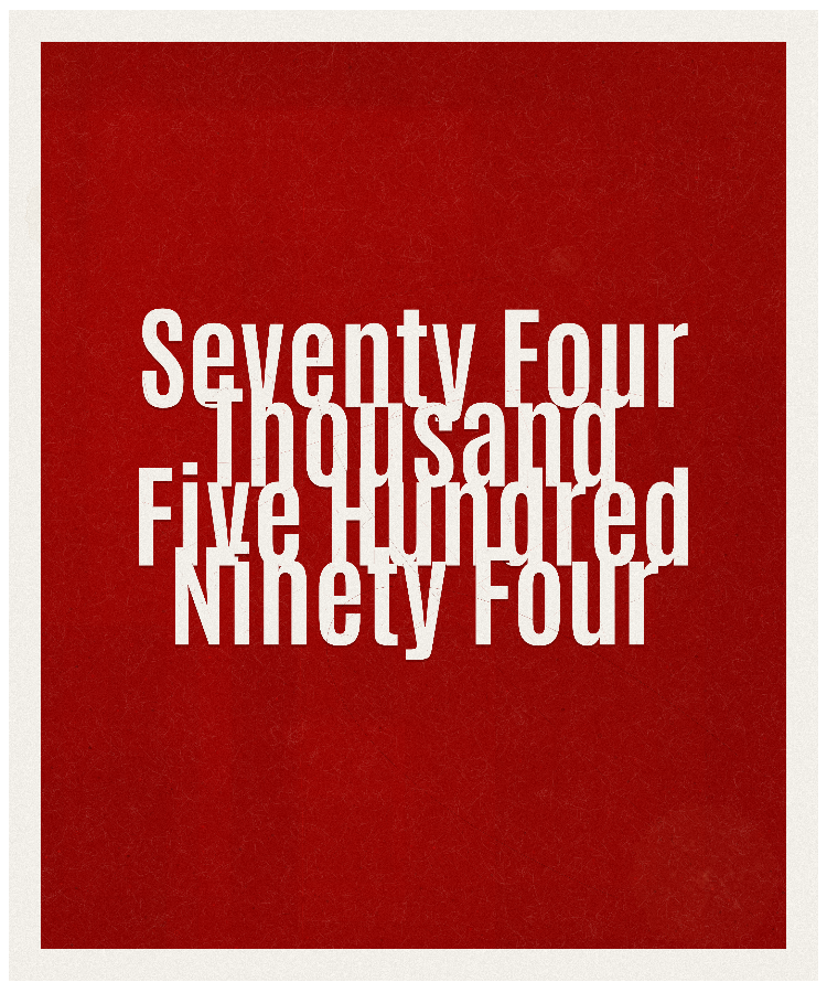 Count #74594