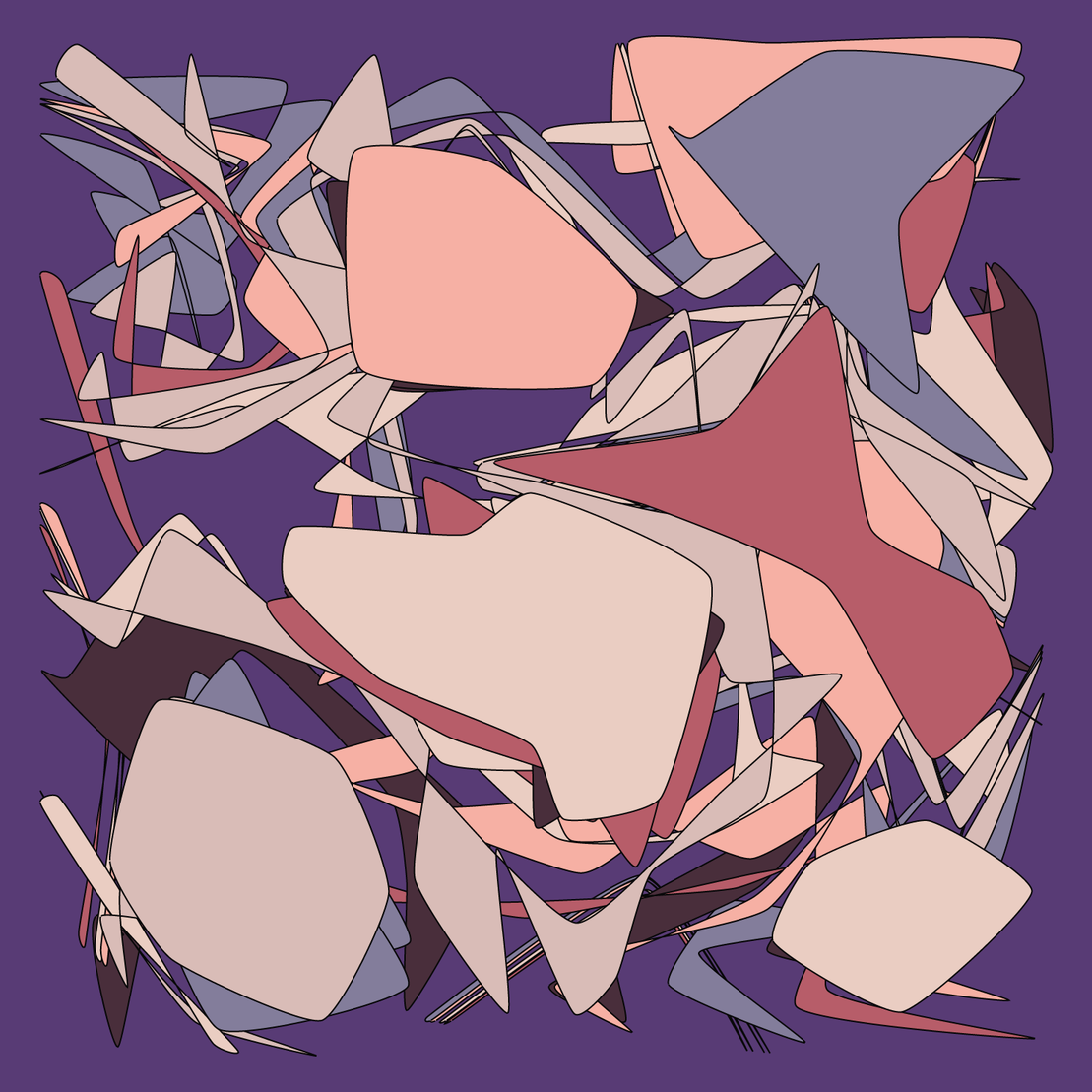 Geometric colorful shapes 2 (Free edition) #51