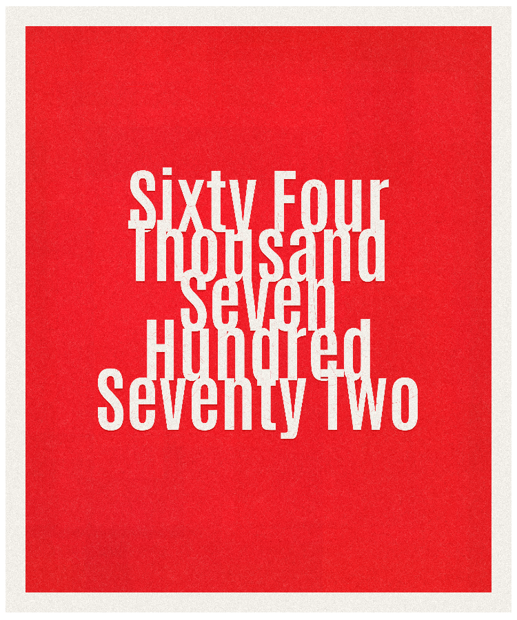 Count #64772