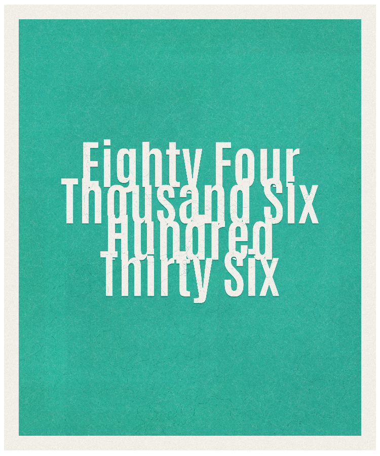 Count #84636