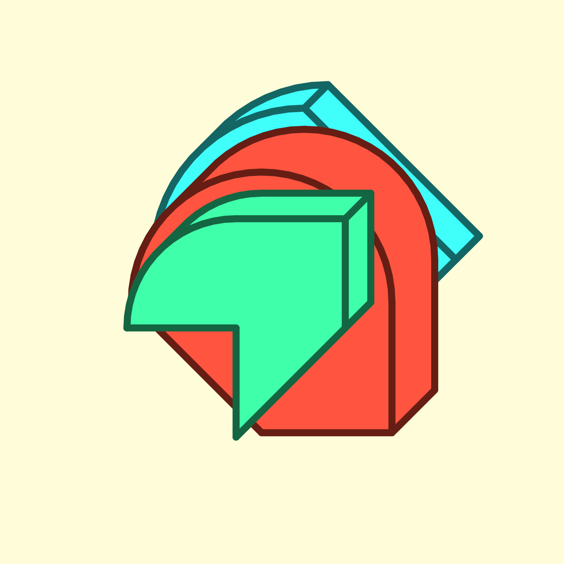 Calm shapes #1841