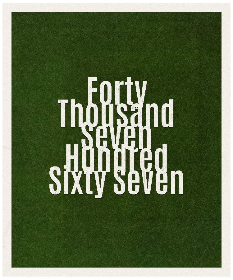 Count #40767