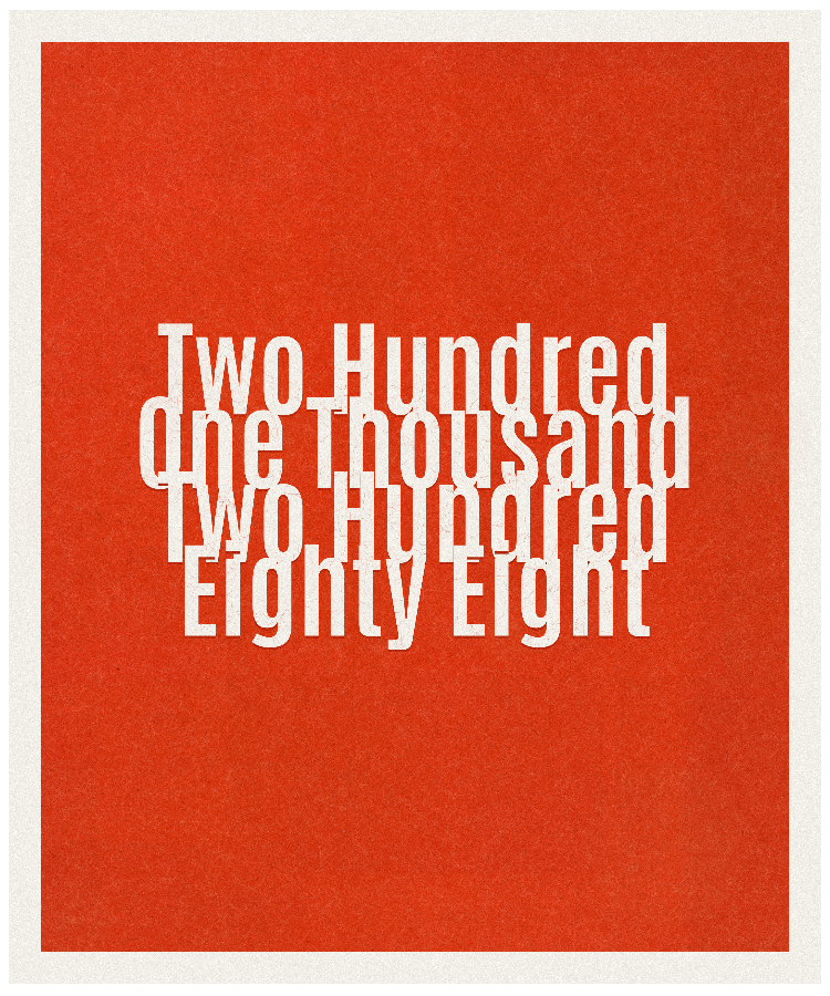 Count #201288