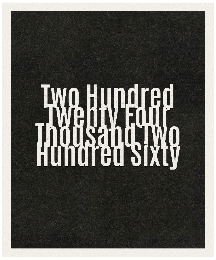 Count #224260