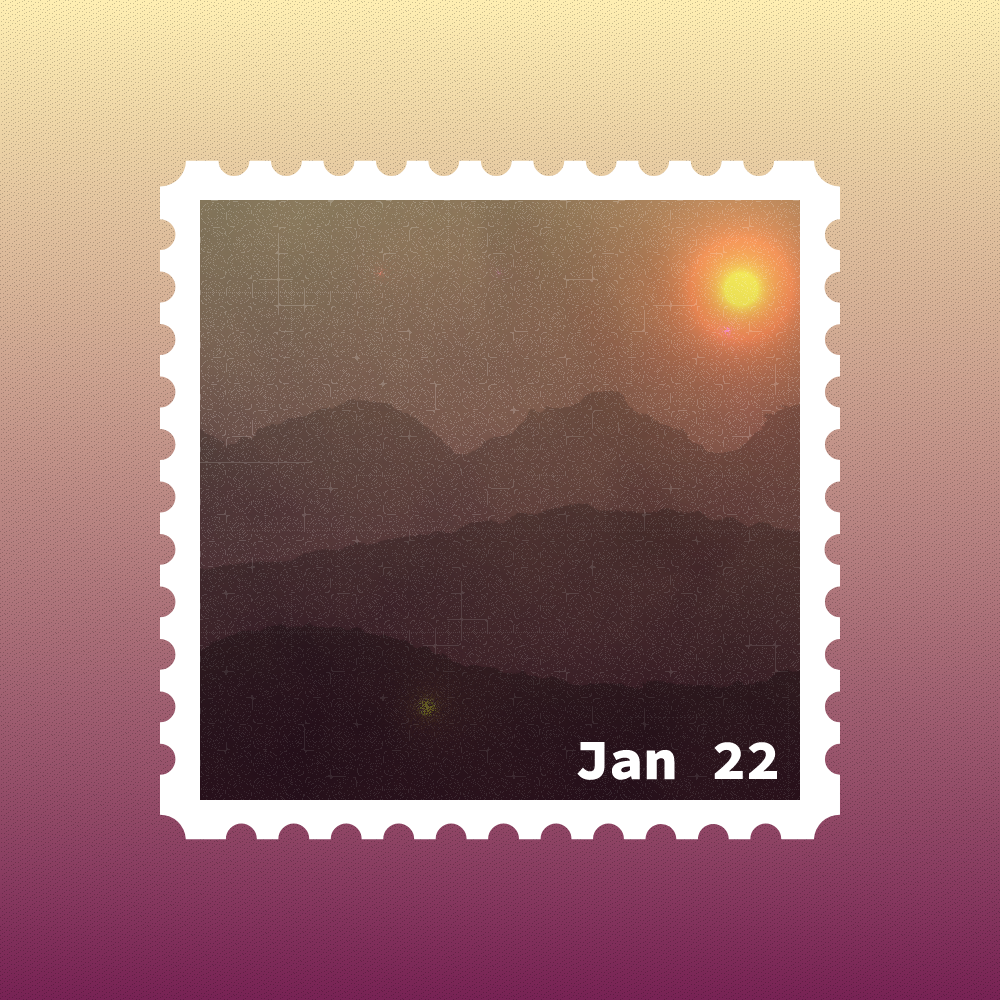 January 2022 stamp #9