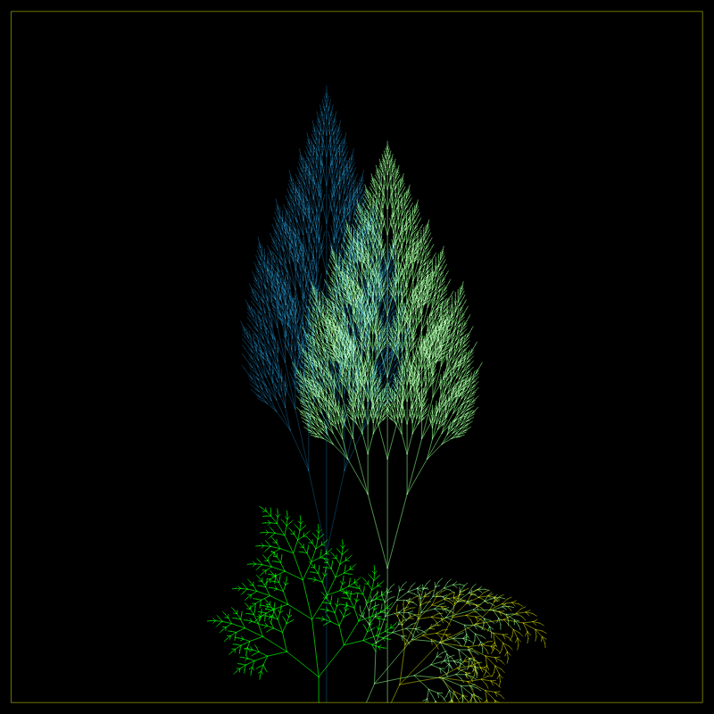 Fractal Forest #87