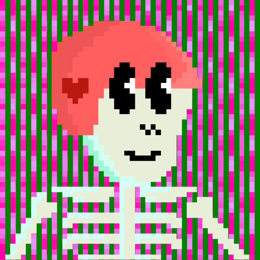 PIXEL SKULLETTI 1 #2