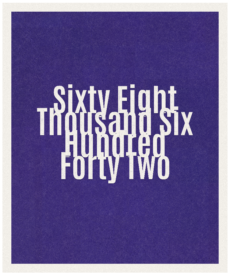 Count #68642