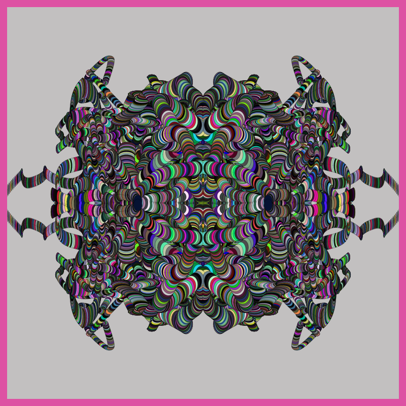 Symmetric Perlinized Ellipse #10