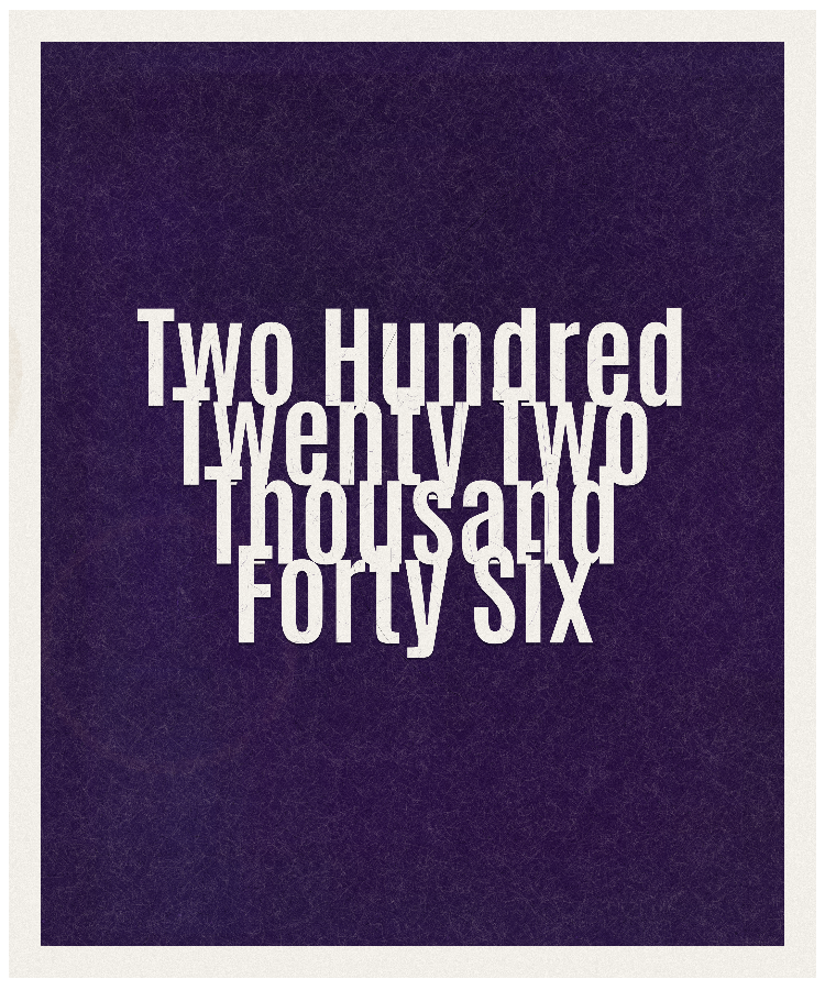 Count #222046