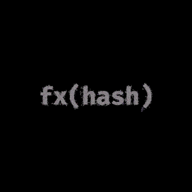 FXHASH Generative Logo #340