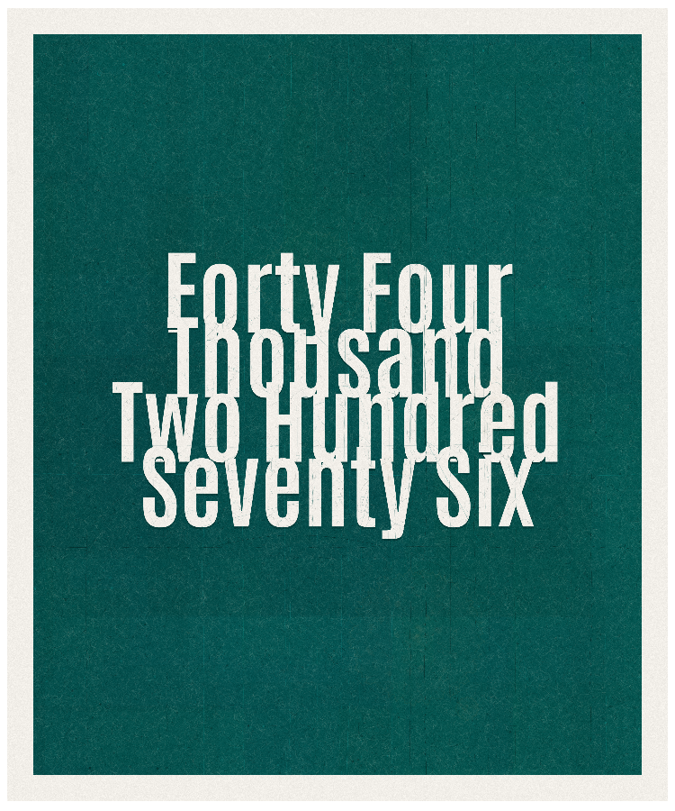 Count #44276