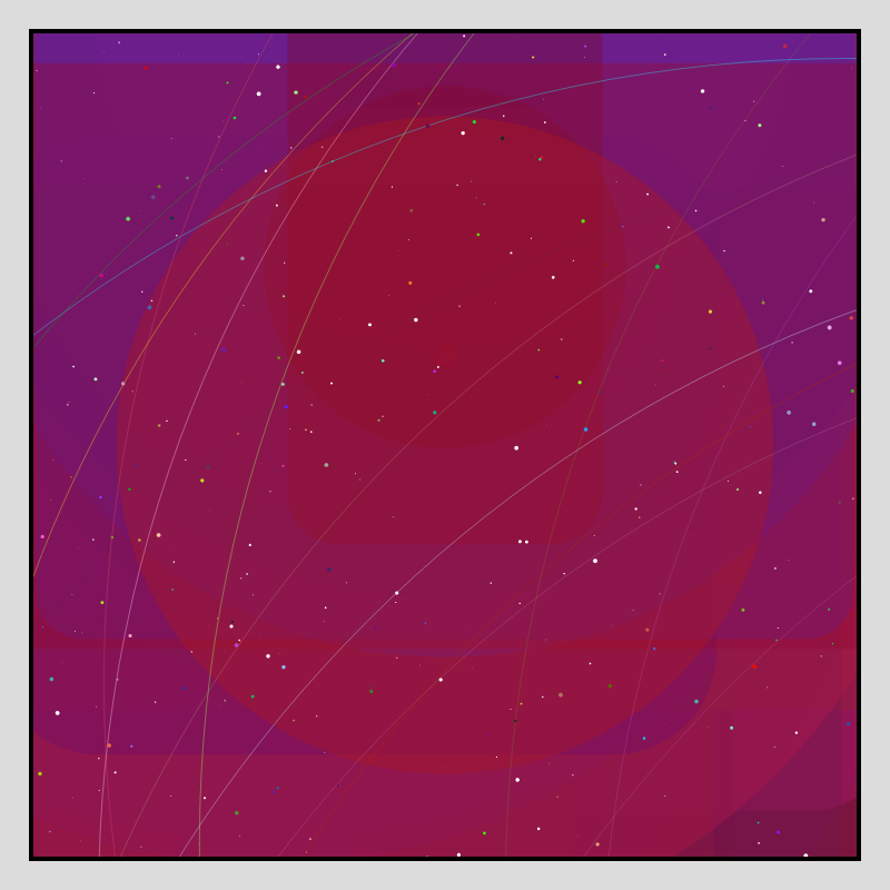 Color Field Starry B #142