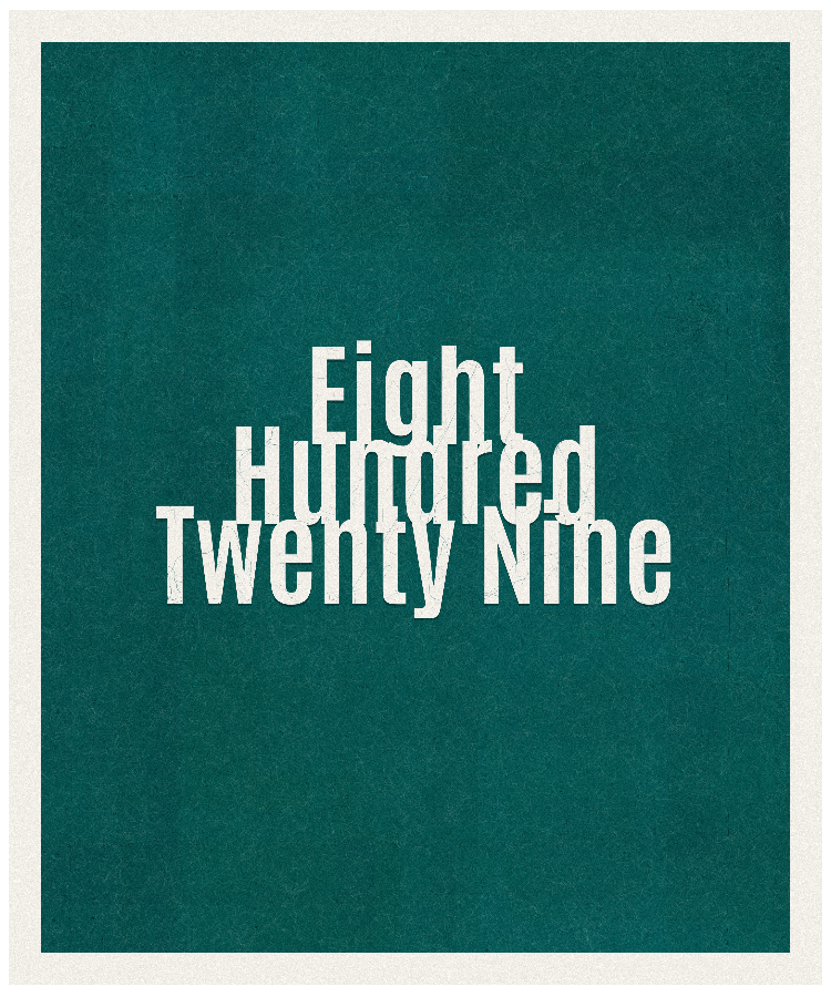 Count #829