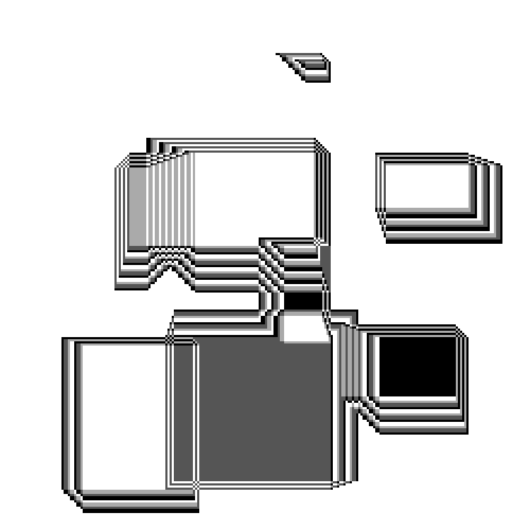 Superimposed Rectangles #58