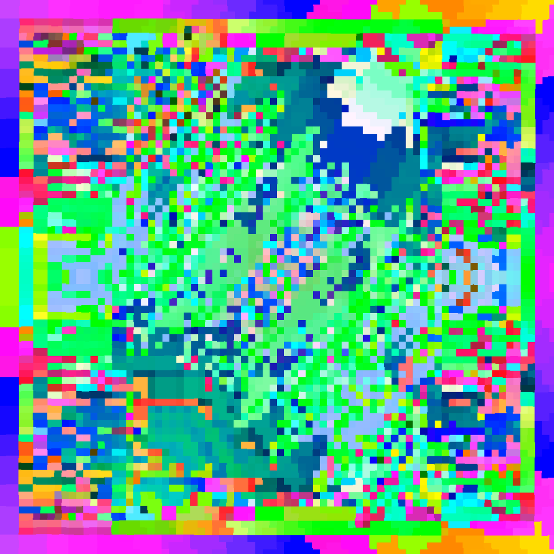 Psychedelic Dance of Pixels #40