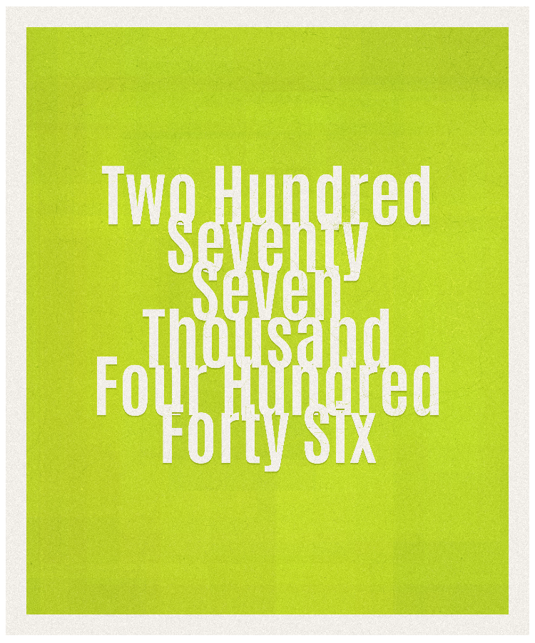 Count #277446