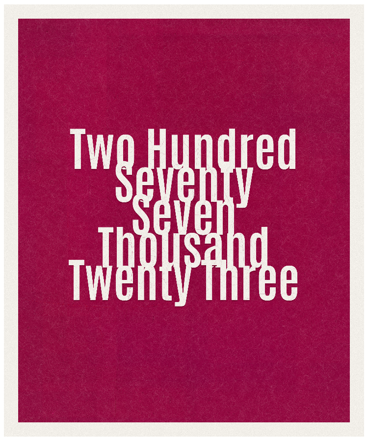 Count #277023