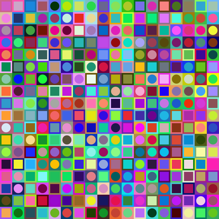 Square Dot Composition #271