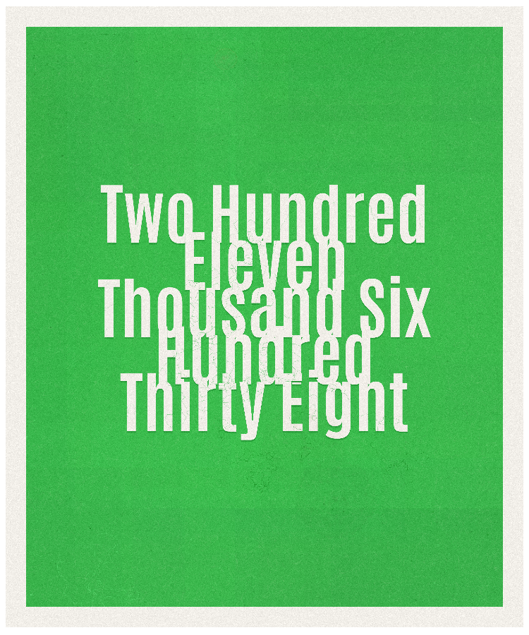 Count #211638