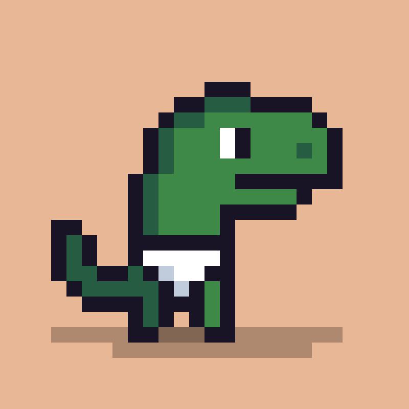 Pixel Dinos #33