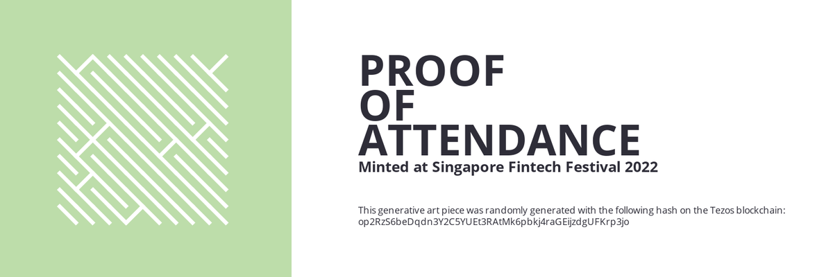 SFF2022 Proof of Attendance Token #349