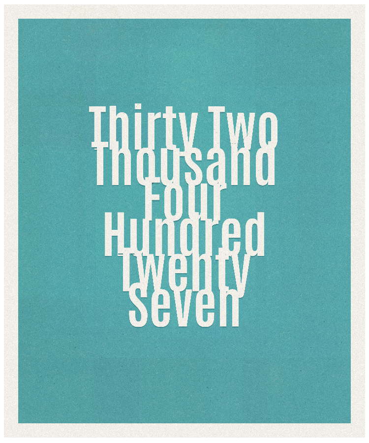 Count #32427