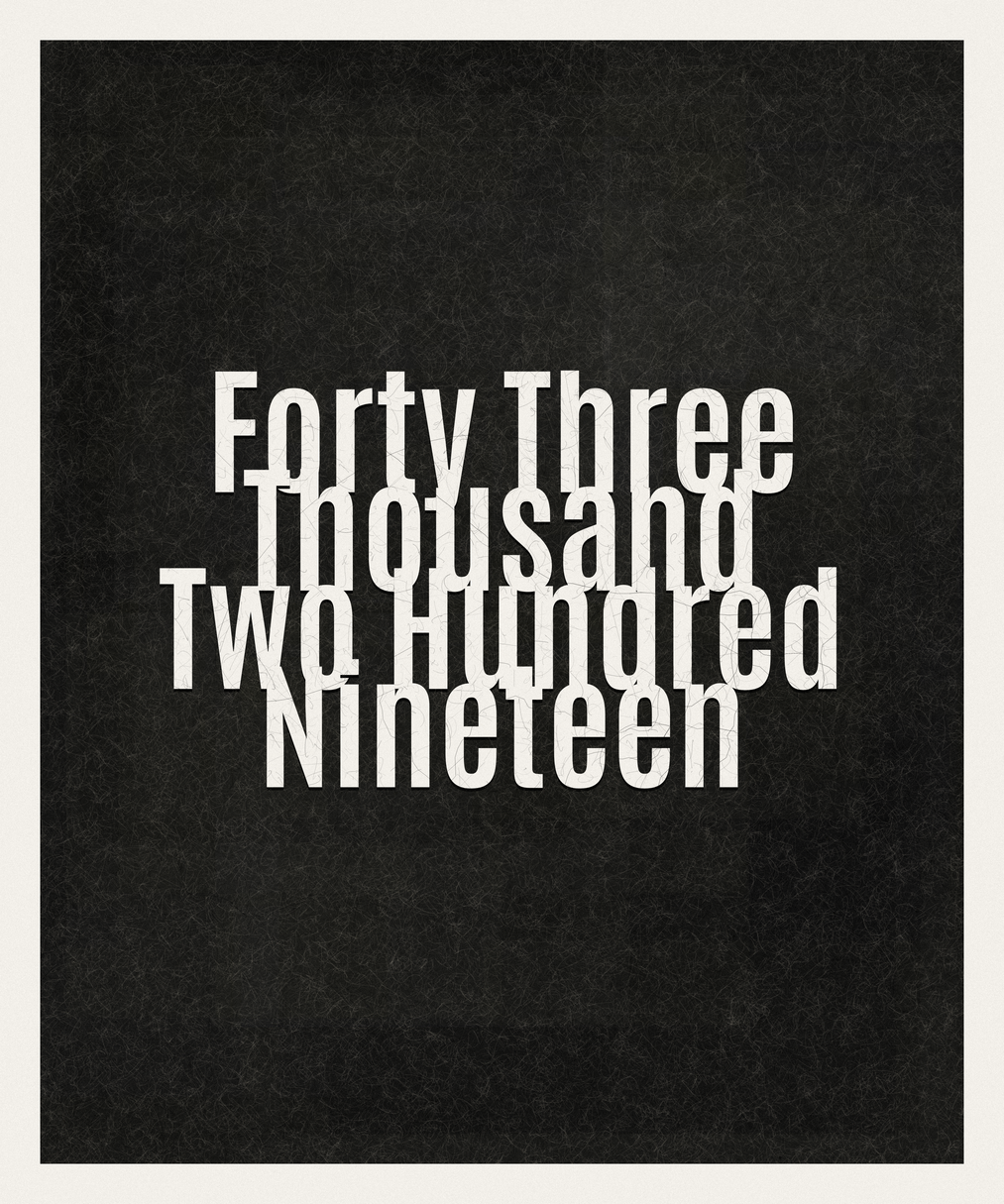 Count #43219