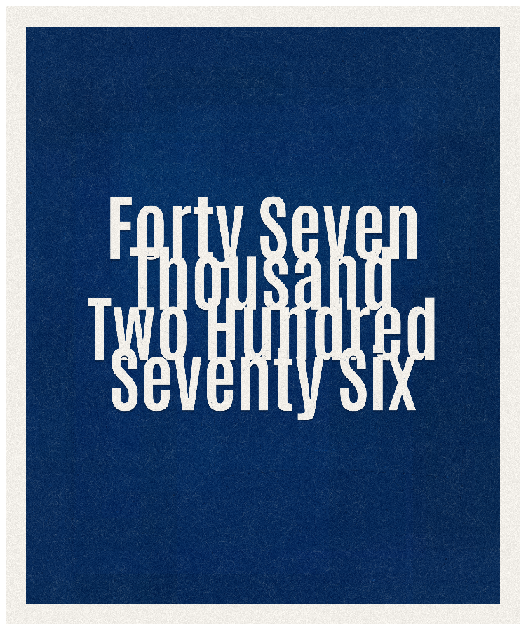 Count #47276