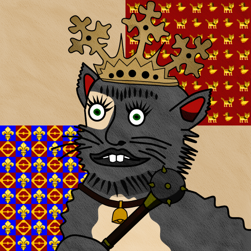 Famous Medieval Cat #47