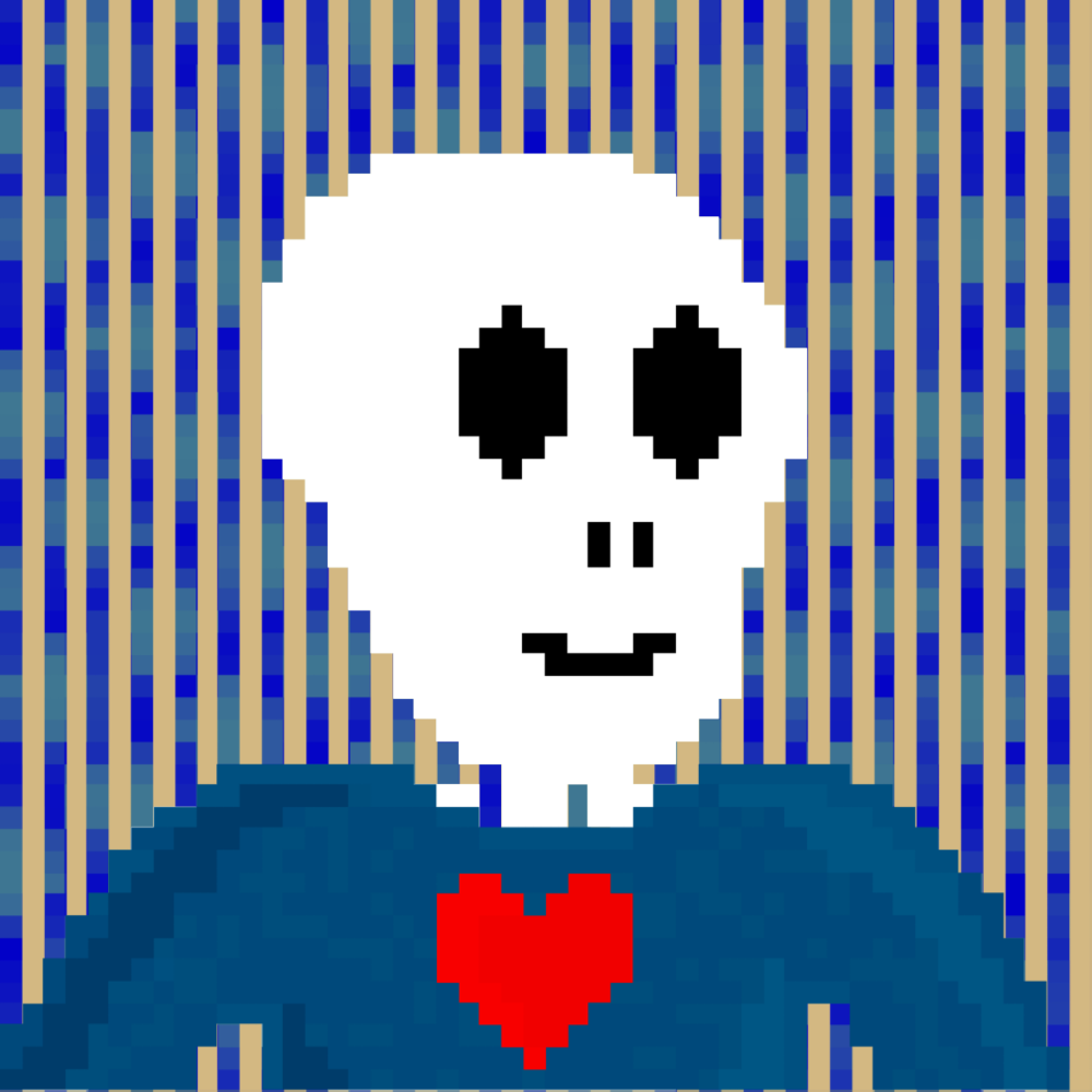 PIXEL SKULLETTI 1 #199