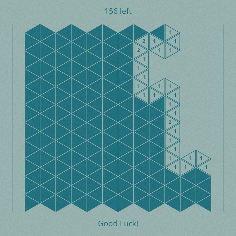 Tessellated Minesweeper | Game #2