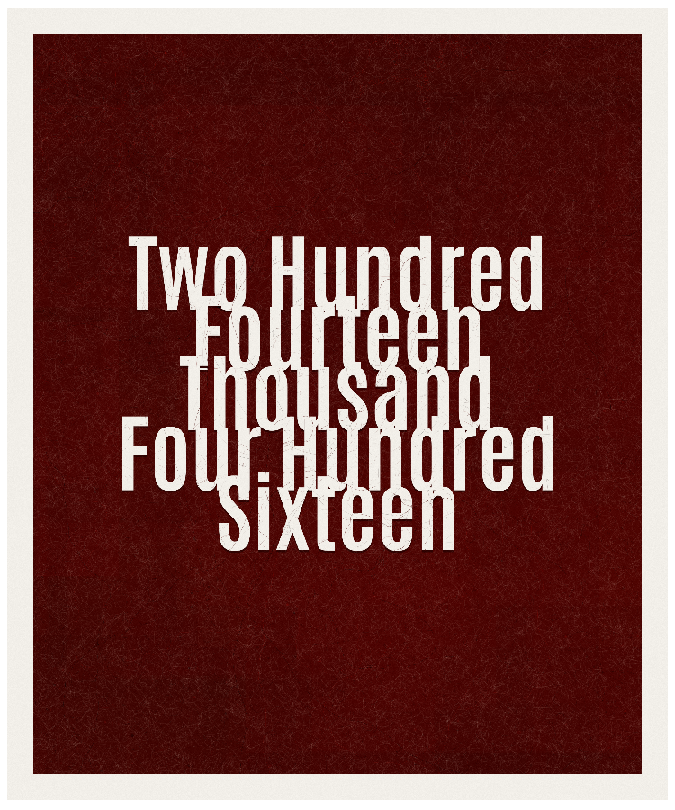 Count #214416