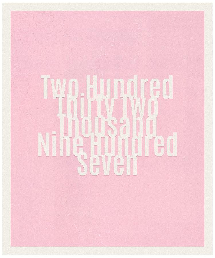 Count #232907