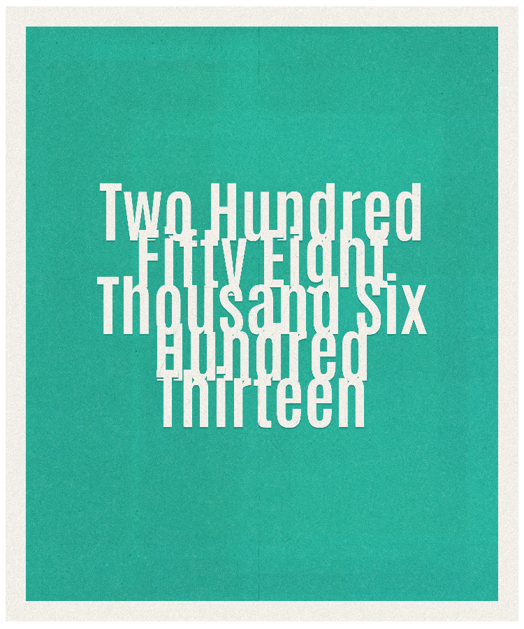 Count #258613