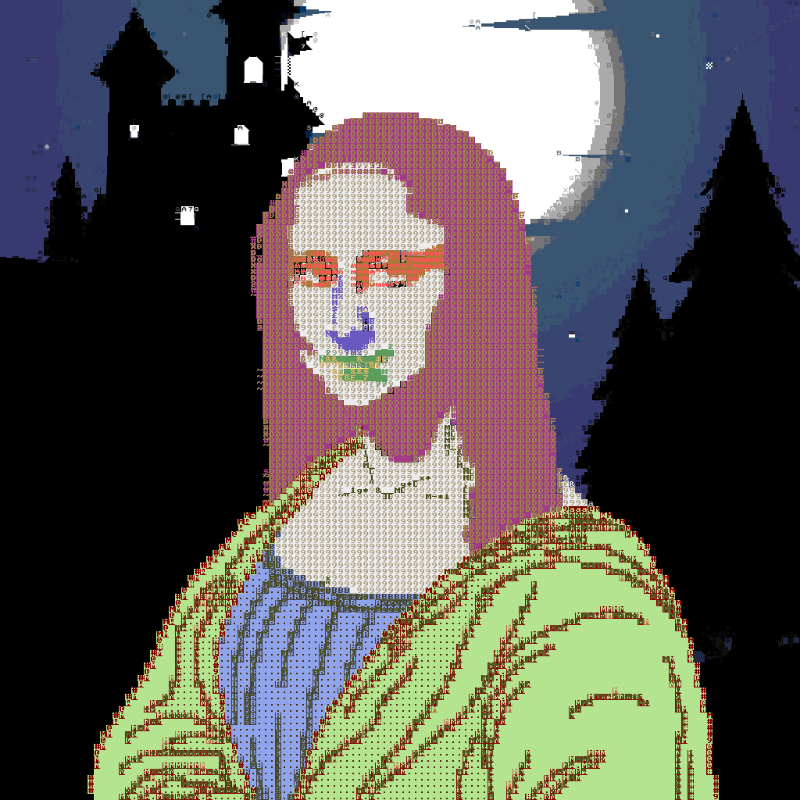 DOS Mona Lisa  #3