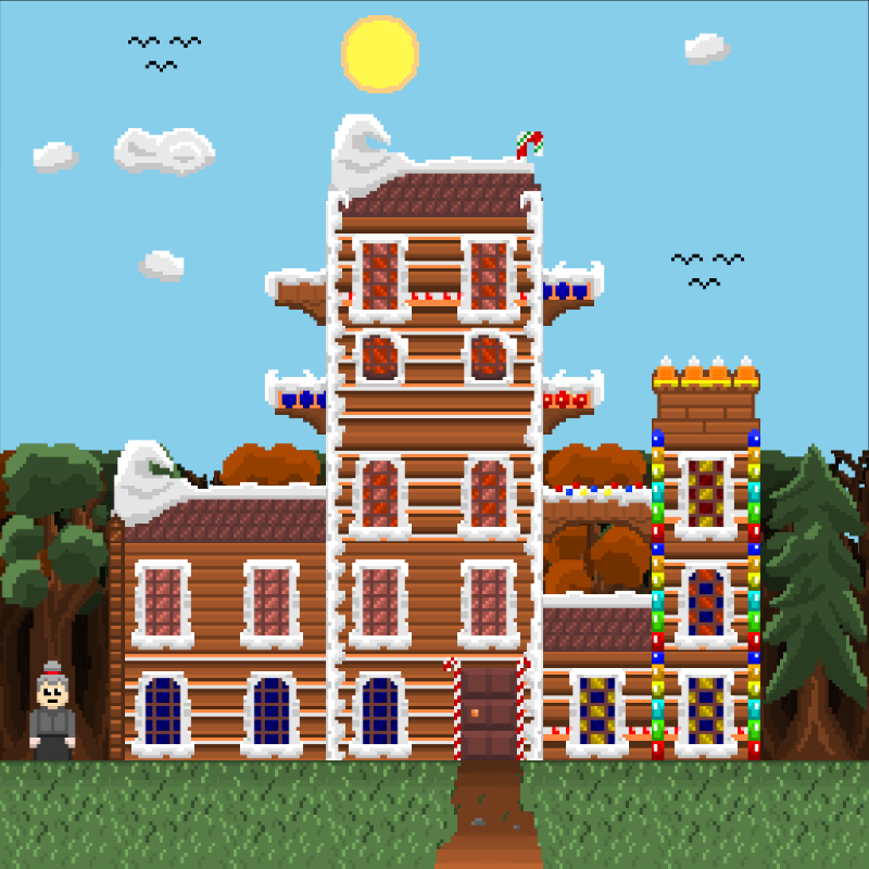 2D Mansion Candy House #99